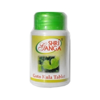 Готу Кола тоник для мозга и нервной системы Шри Ганга 100 табл. (Goto Kula tablet Shri Ganga)